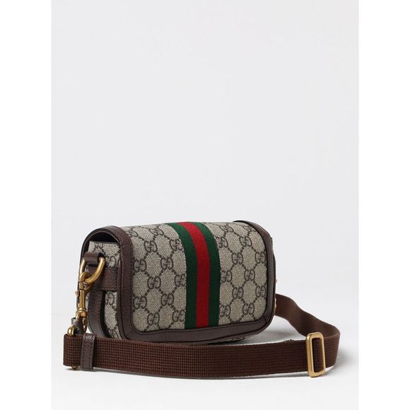 Gucci Ophidia Super Mini Shoulder Bag Beige - Picture 3 of 5